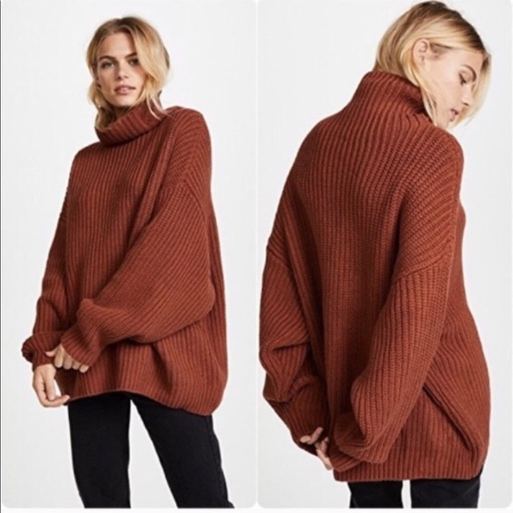 {SOLD} Free People Swim Too Deep Oversized Sweater